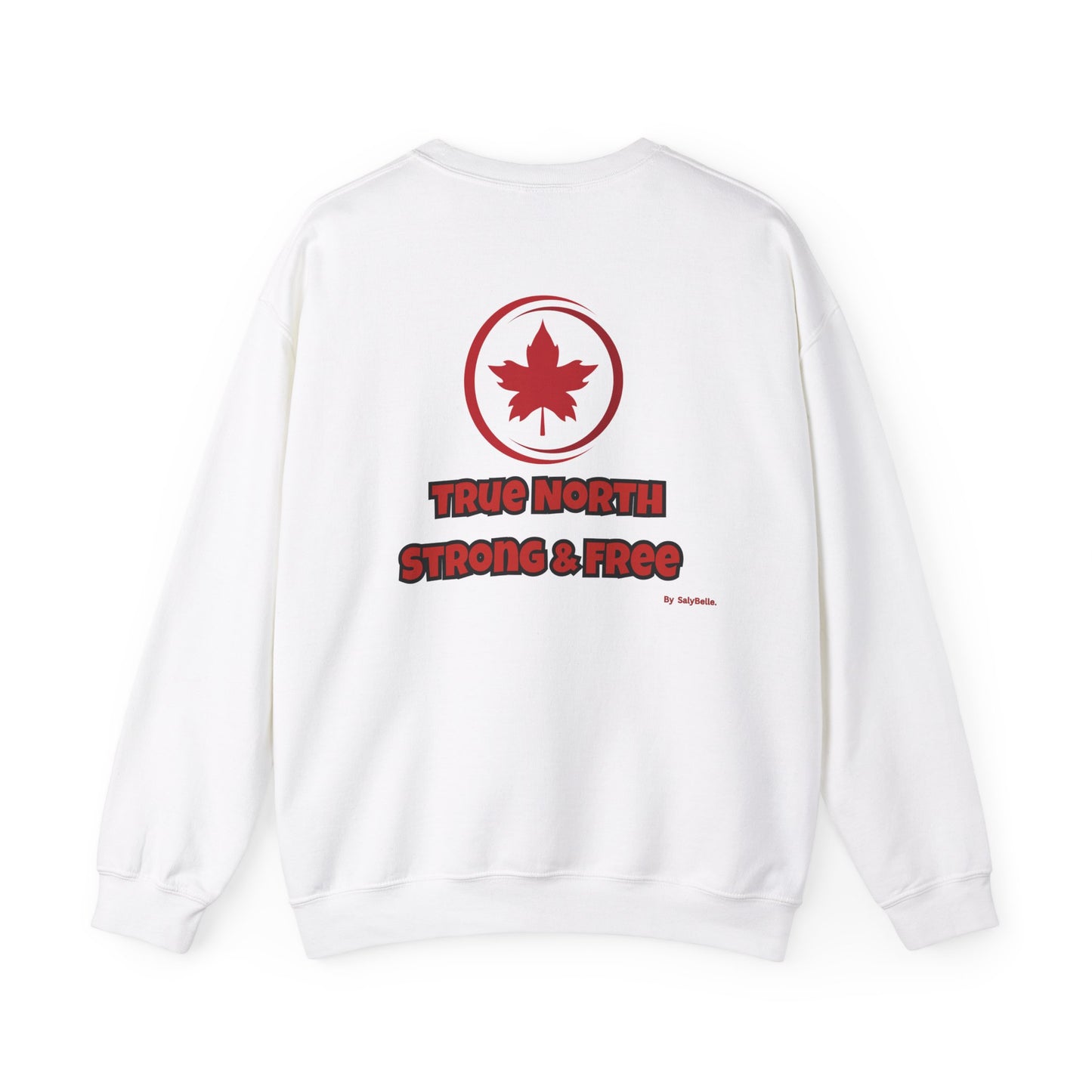 Unisex Heavy Blend™ Crewneck Sweatshirt – "Canada: Proudly Not the 51st State" | Cozy &amp; Bold Canadian Statement Piece