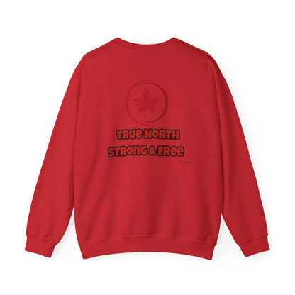 Hilarious Canada-Themed Unisex Crewneck Sweatshirt – "The 51st State? NOT TODAY!"