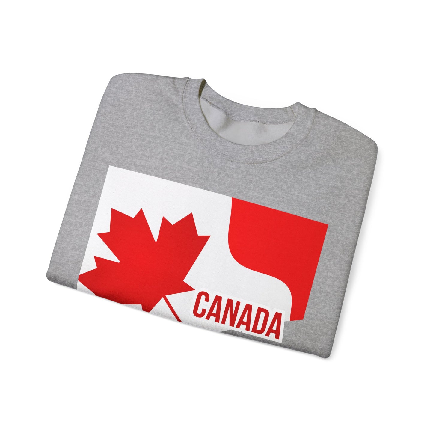 Unisex Heavy Blend™ Crewneck Sweatshirt – "Canada: Proudly Not the 51st State" | Cozy &amp; Bold Canadian Statement Piece