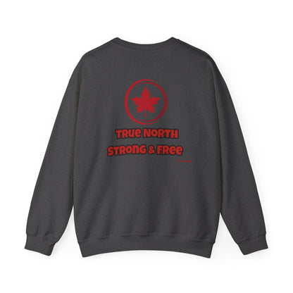 Unisex Heavy Blend™ Crewneck Sweatshirt – "Canada: Proudly Not the 51st State" | Cozy &amp; Bold Canadian Statement Piece