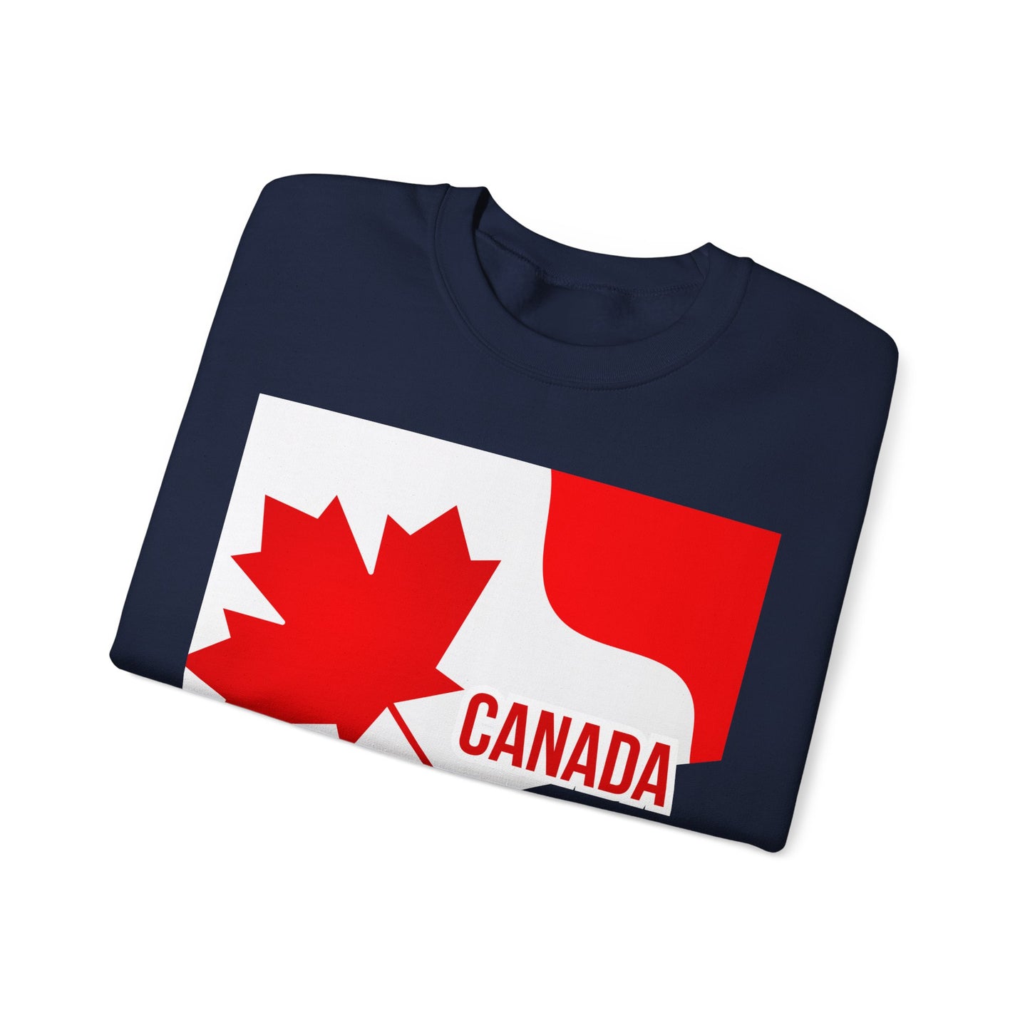 Unisex Heavy Blend™ Crewneck Sweatshirt – "Canada: Proudly Not the 51st State" | Cozy &amp; Bold Canadian Statement Piece