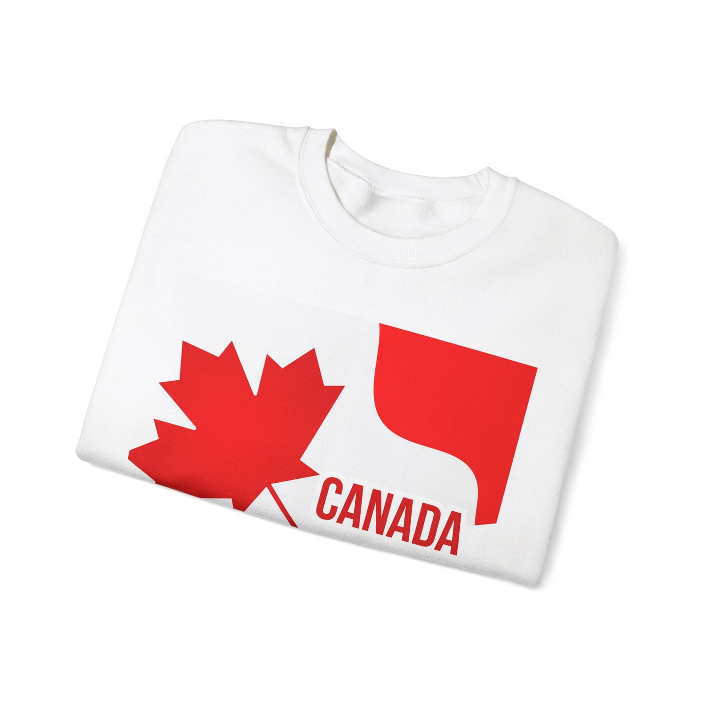 Unisex Heavy Blend™ Crewneck Sweatshirt – "Canada: Proudly Not the 51st State" | Cozy &amp; Bold Canadian Statement Piece