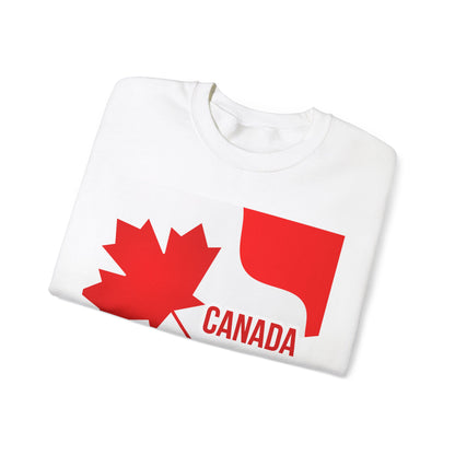 Unisex Heavy Blend™ Crewneck Sweatshirt – "Canada: Proudly Not the 51st State" | Cozy &amp; Bold Canadian Statement Piece