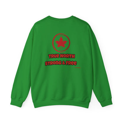 Hilarious Canada-Themed Unisex Crewneck Sweatshirt – "The 51st State? NOT TODAY!"