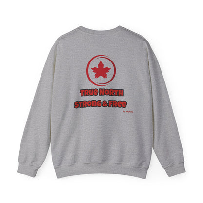 Hilarious Canada-Themed Unisex Crewneck Sweatshirt – "The 51st State? NOT TODAY!"